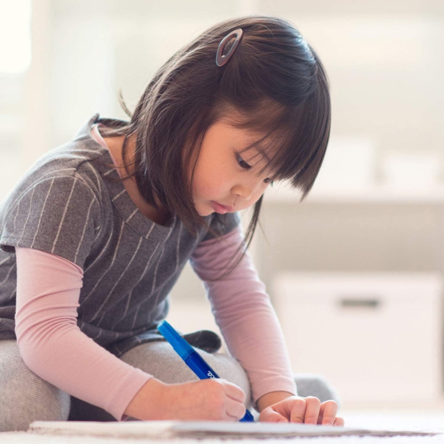 WallDeca Dry Erase Markers for Kids Non-toxic, 13 Pack, Washable, Colorful Pastel Colors, Fine Tip Skinny Pens, Thin Whiteboard Low Odor Markers for Toddlers, Vibrant and Quick Dry