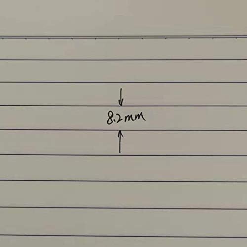 YUREE Spiral Notebook Lined, B5 Soft Cover Spiral Journal, 5 Notebooks Per Pack, 60 Sheets (120 Pages), 10.2" x 7.2", Blue