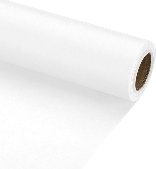 PATIKIL Wrapping Paper, 20" x 300"(25') 70 GSM Craft Paper Roll Kraft Packing Paper for Poster Bulletin Board, Gift Wrapping, White