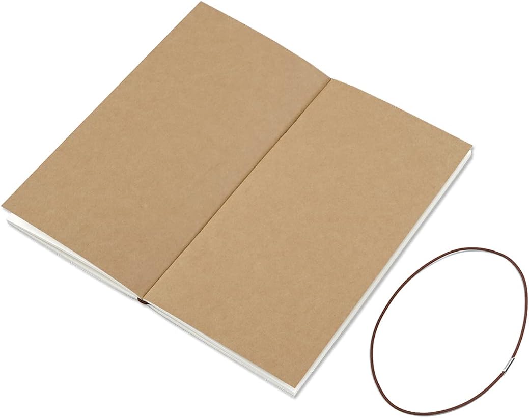 Moterm Travelers' Notebook Refills Insert, Set of 3(Lined/Ruled, Standard Size, 100gsm)