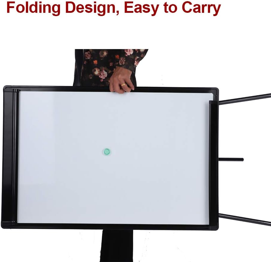 2 Pack Whiteboard Easel 36" x 24" Height Adjustable, Magnetic Dry Erase Board with Tripod Stand, Portable Presentation Easel Includes Flip Chart Paper Pad (25 Sheets), Magnets & Eraser