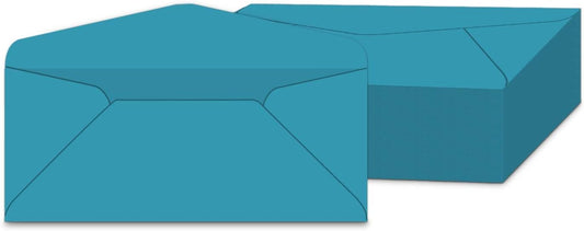 #10 Cerulean Blue Color Envelopes | Colored Standard Business Size Mailers | Value Pack of 500 Per Pack | 4 1/8 x 9 1/2 Inches (Cerulean Blue)
