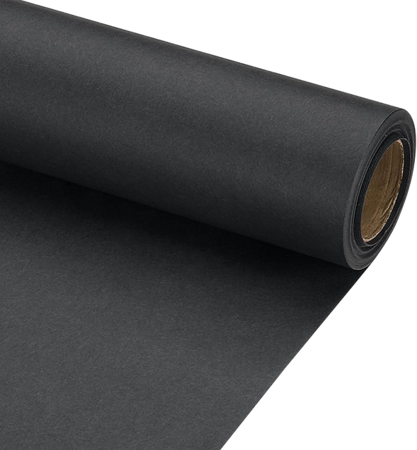PATIKIL Wrapping Paper, 20" x 300"(25') 70 GSM Craft Paper Roll Kraft Packing Paper for Poster Bulletin Board, Gift Wrapping, Black