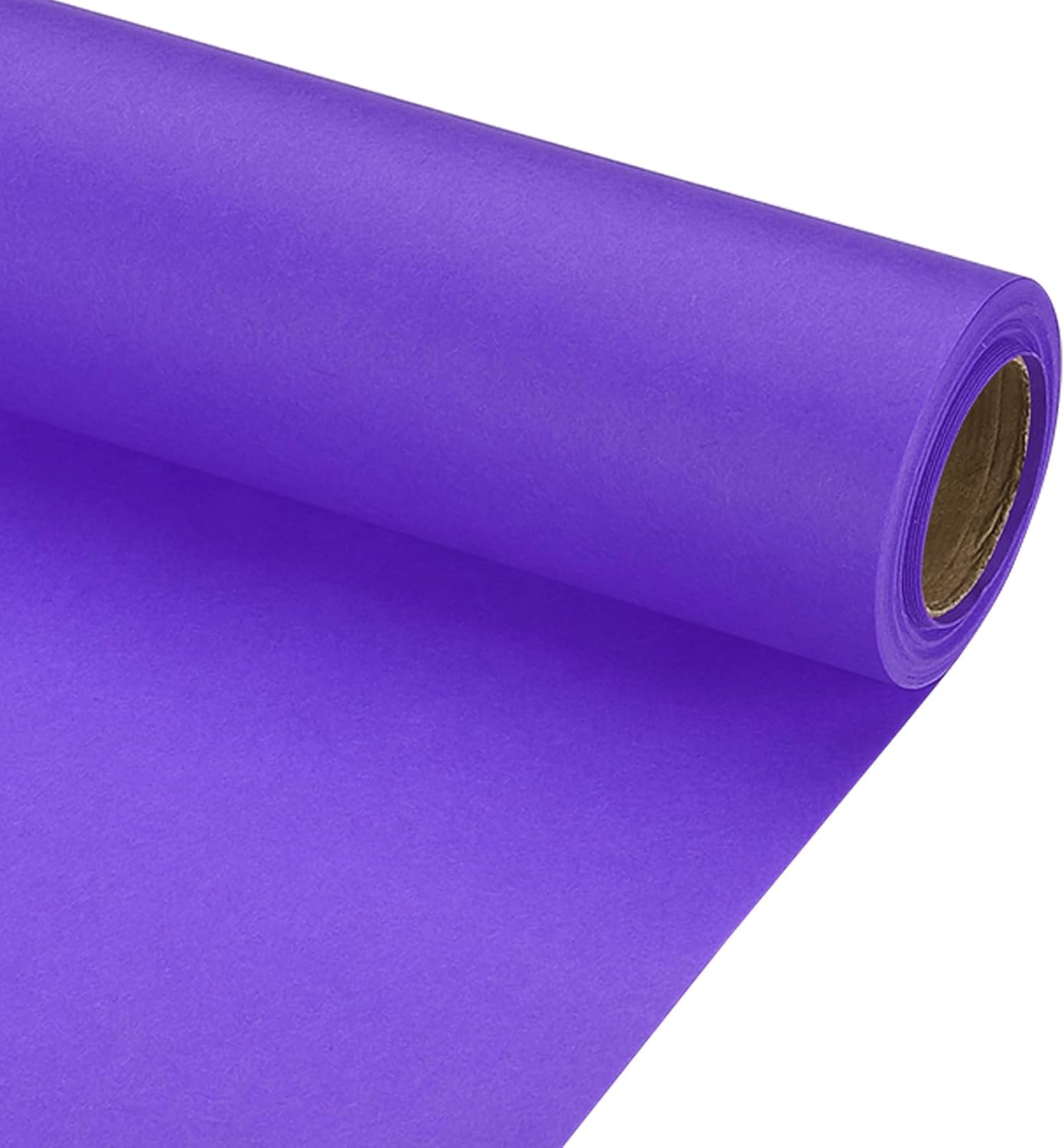 PATIKIL Wrapping Paper, 12" x 300"(25') 70 GSM Craft Paper Roll Kraft Packing Paper for Poster Bulletin Board, Gift Wrapping, Violet Blue