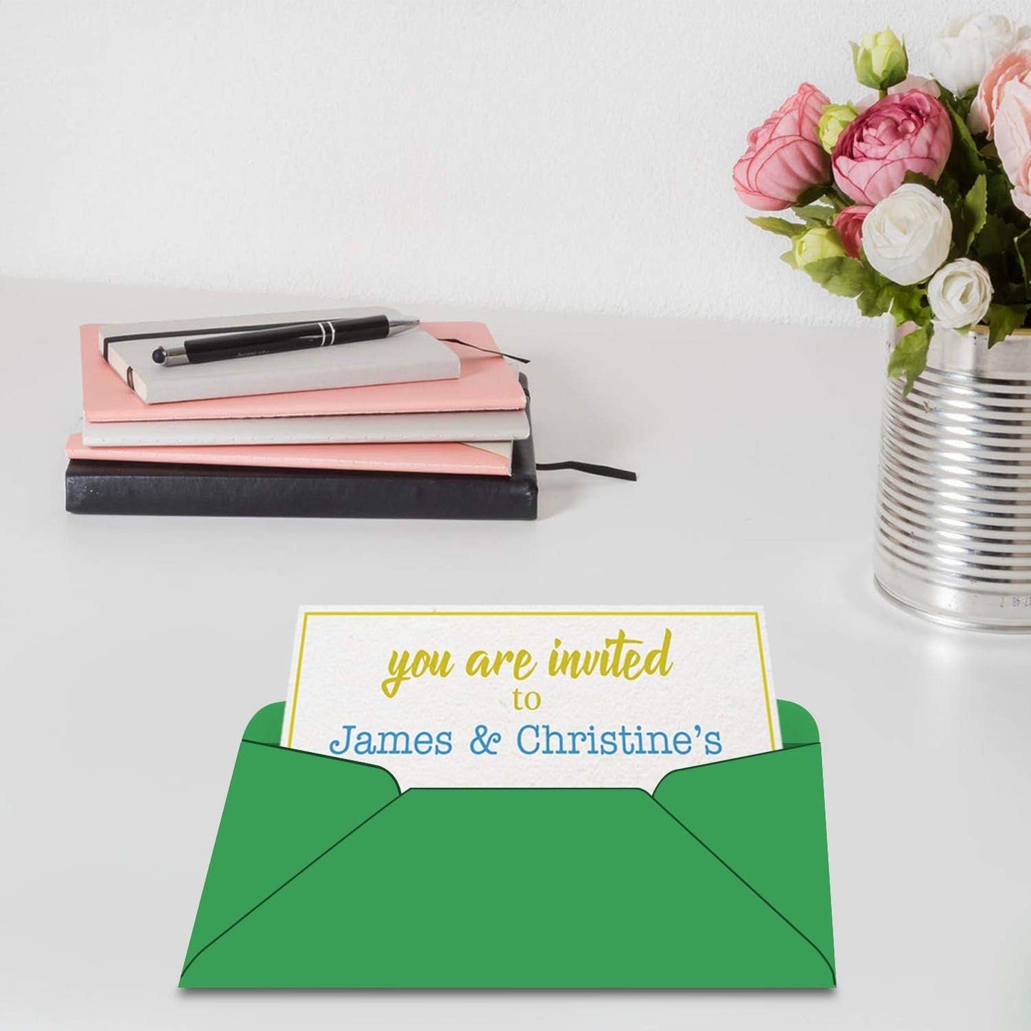 #10 Green Color Envelopes | Colored Standard Business Size Mailers | Value Pack of 500 Per Pack | 4 1/8 x 9 1/2 Inches (Green)