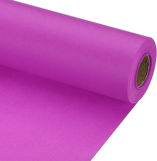 PATIKIL Wrapping Paper, 20" x 600"(49') 70 GSM Craft Paper Roll Kraft Packing Paper for Poster Bulletin Board, Gift Wrapping, Purple