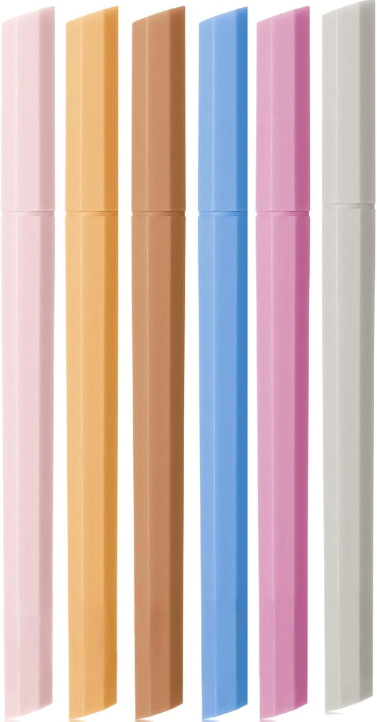 Mr. Pen- Aesthetic Highlighters, 6 Pack, Chisel Tip, Retro Tones, Cute Highlighters Assorted Colors