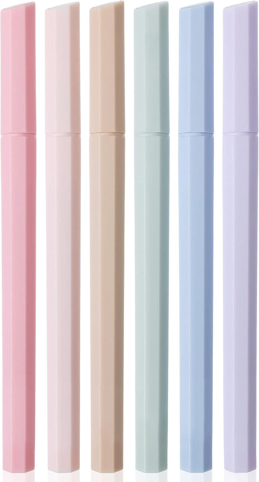 Mr. Pen- Aesthetic Highlighters, 6 Pack, Muted Pastel Color, Chisel Tip, No Bleed Bible Highlighter, Assorted Colors