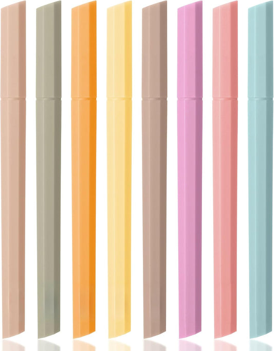 Mr. Pen- Aesthetic Highlighters, 8 pcs, Chisel Tip, Assorted Colors, Bible Highlighters No Bleed