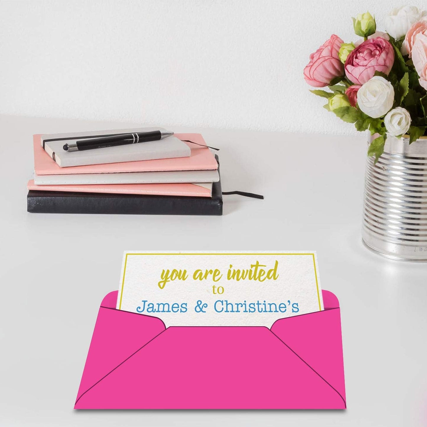 #10 Fuchsia Color Envelopes | Colored Standard Business Size Mailers | Value Pack of 500 Per Pack | 4 1/8 x 9 1/2 Inches (Fuchsia)