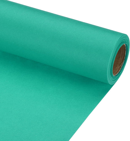 PATIKIL Wrapping Paper, 17" x 300"(25') 70 GSM Craft Paper Roll Kraft Packing Paper for Poster Bulletin Board, Gift Wrapping, Grass Green