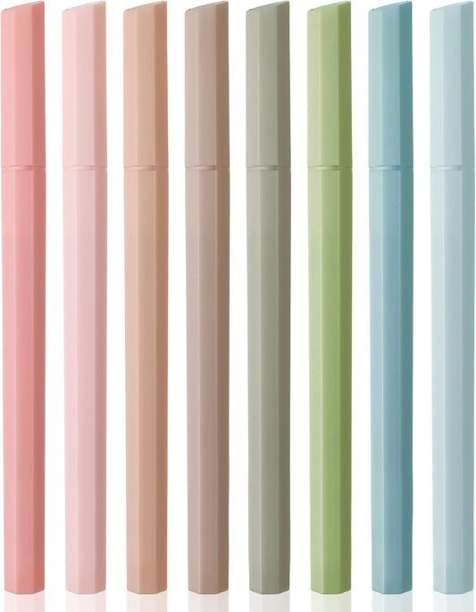 Mr. Pen Aesthetic Highlighters - 8 Pack, Chisel Tip, Assorted Colors, Bible Highlighters No Bleed, Cute Pens for Bible Pages