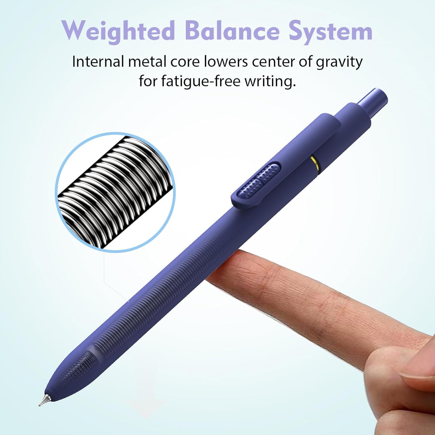 8 Pack Colorful Gel Ink Pens，Quick-Dry 0.7mm Fine Point Fidget Pens for Smooth Writing, Journaling & Drawing, Aesthetic Vintage Color Pens for Women, School & Office Supplies (Vintage Colors)