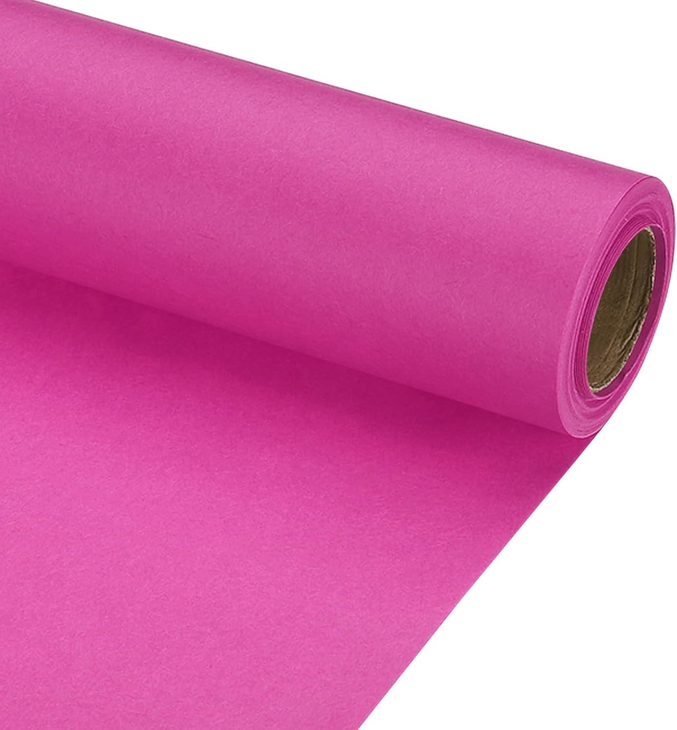 PATIKIL Wrapping Paper, 20" x 300"(25') 70 GSM Craft Paper Roll Kraft Packing Paper for Poster Bulletin Board, Gift Wrapping, Rose Pink