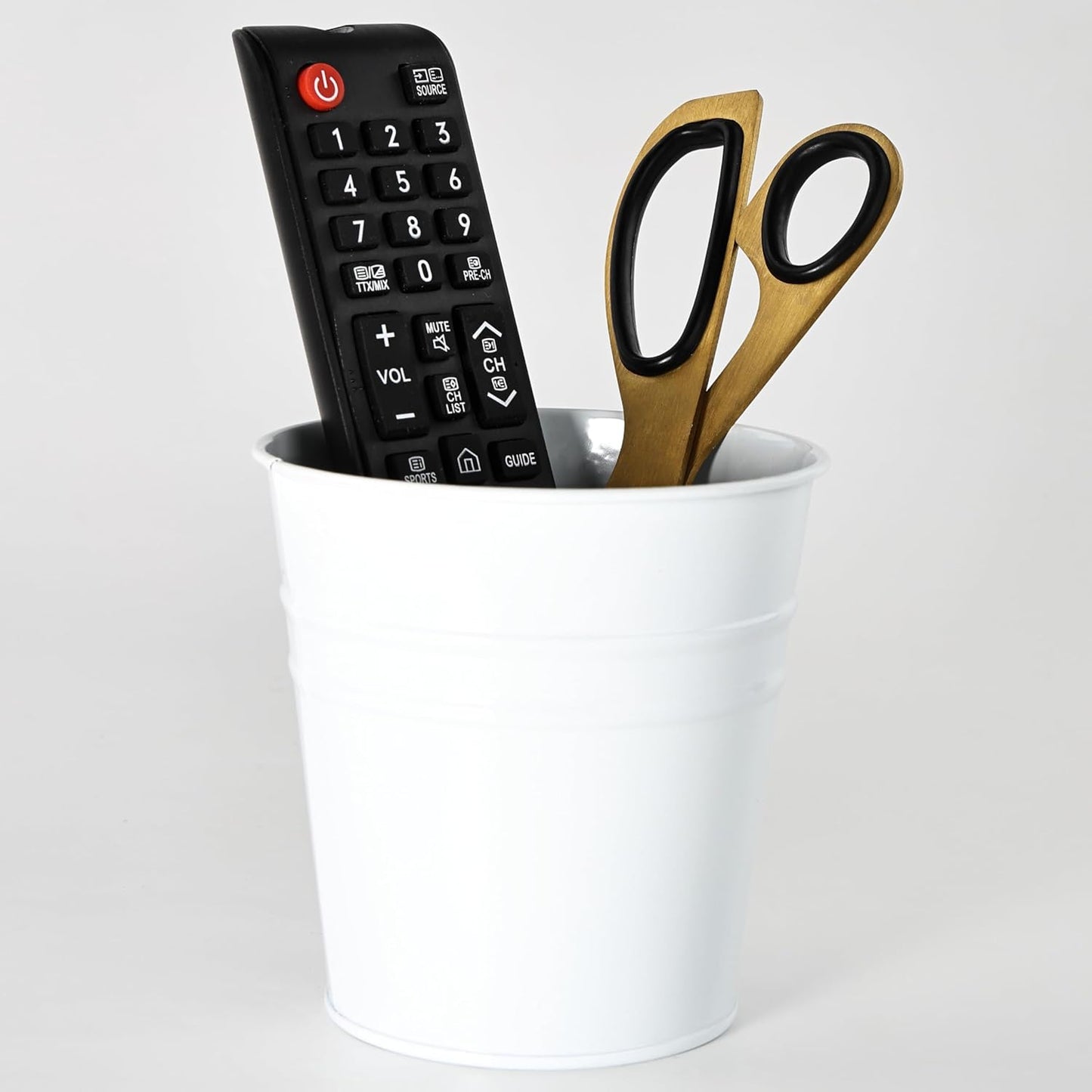 Pen Holder Cups for Desk,Metal Pencil Holder,Marker Pen Storage Holder Desktop Stationery Organizer Makeup Brush Holders, Desk Accessories & Workspace Organizers for Office School Home -2 Pack (Black)