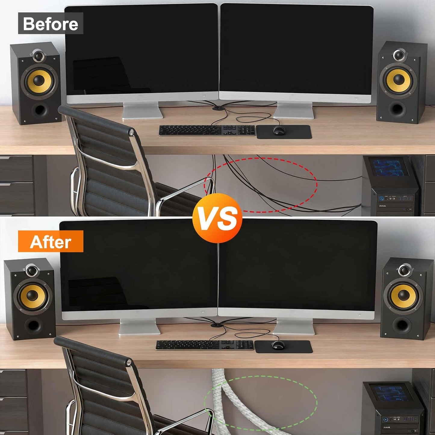 MECCANIXITY 20ft Braided Cable Sleeve, 9/32" ID 200C High Temperature 1500V Fiberglass Wire Insulation Cord Protector Organizer Wires Management for Motor Engine Fuel Line, White