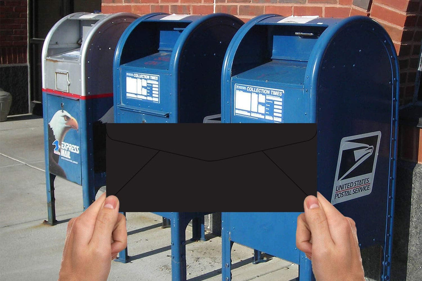 #10 Black Color Envelopes | Colored Standard Business Size Mailers | Value Pack of 500 Per Pack | 4 1/8 x 9 1/2 Inches (Black)