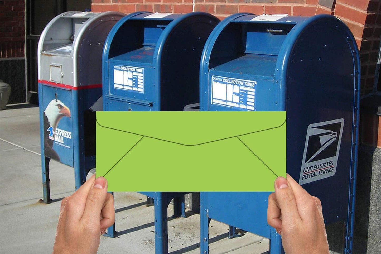 #10 Neon Green Color Envelopes | Colored Standard Business Size Mailers | Value Pack of 500 Per Pack | 4 1/8 x 9 1/2 Inches (Neon Green)