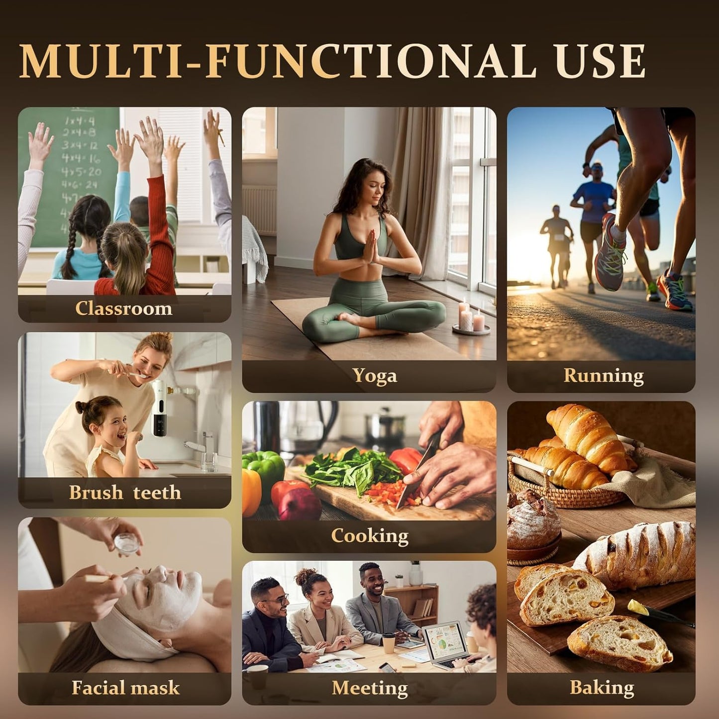 12 Pack Digital Kitchen Timer Small Classroom Timers for Kids Teachers (Blue&Pink)